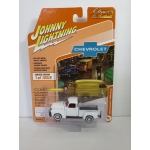 Johnny Lightning 1:64 Chevrolet 3100 Pickup 1950 white